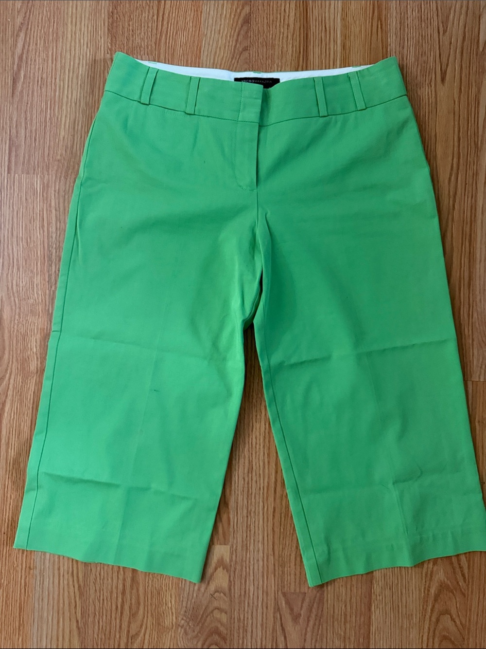 BCBGMaxazria Green Bermuda Shorts